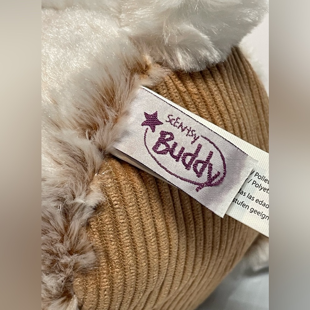 Scentsy Bailey The Bunny Buddy Newborn Nursery Scent Pak Soft Plush Tan Brown - Picture 2 of 2